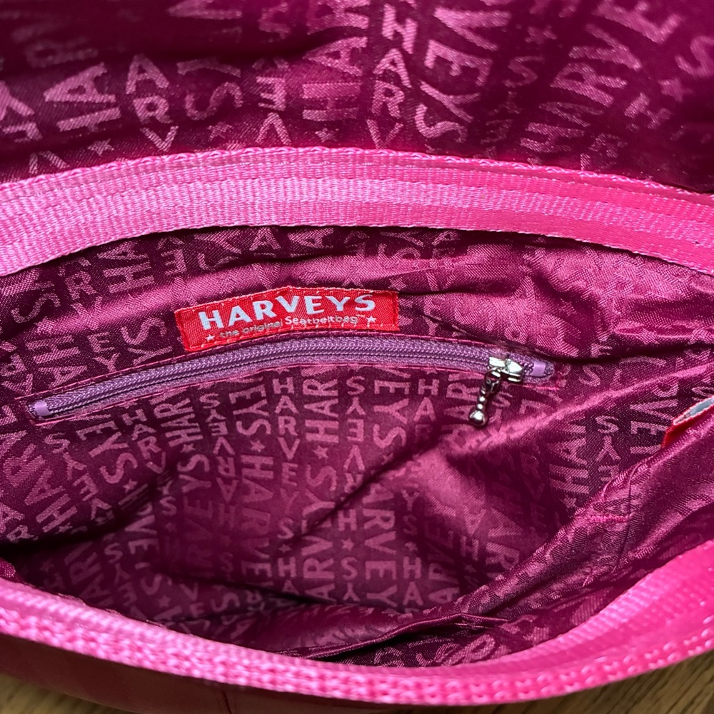 Harvey’s Seatbelt Grapefruit Sophia Saddle Bag Crossbody - Picture 8 of 8